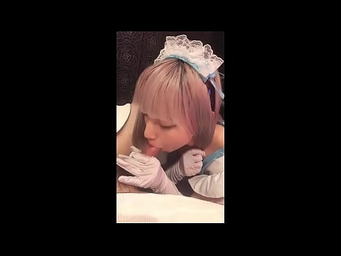 ❤️ Японскі ідал [маюка], французскі касцюм пакаёўкі, частка 1, мінет і дрочка з ласьёнам ❤❌ Хатняе порна у нас ❌